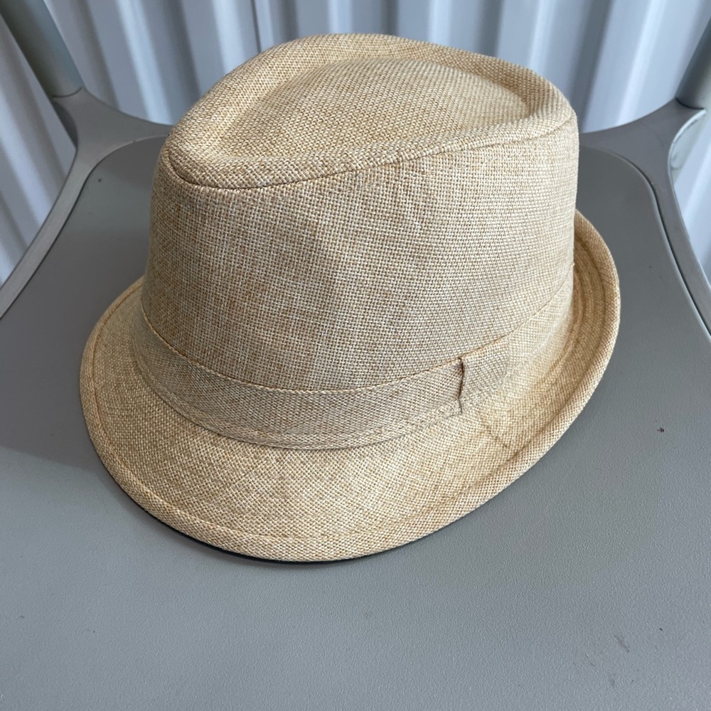 D&Y Classic Beige Fedora Hat